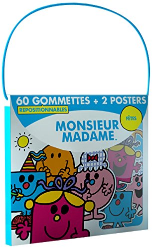 9782753209541: Monsieur Madame Fte: 60 gommettes repositionnables + 2 posters