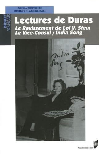 Stock image for Lectures de Duras Le ravissement de Lol V Stein Le vice Consul for sale by Librairie La Canopee. Inc.