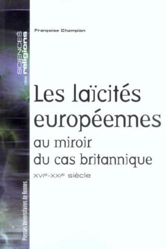 9782753501782: LAICITES EUROPEENNES AU MIROIR DU CAS BRITANNIQUE