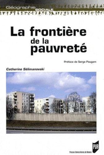 Stock image for La frontire de la pauvret for sale by Ammareal
