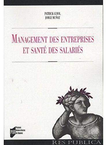 Beispielbild fr Management des entreprises et sant des salaris zum Verkauf von Revaluation Books