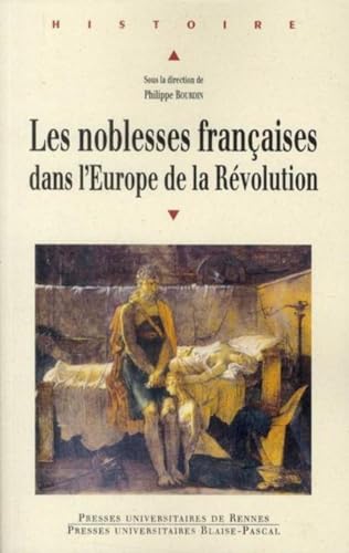 Beispielbild fr Les noblesses francaises dans l'Europe de la Revolution zum Verkauf von Librairie La Canopee. Inc.