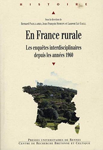 Beispielbild fr En France rurale Les enquetes interdisciplinaires depuis les an zum Verkauf von Librairie La Canopee. Inc.