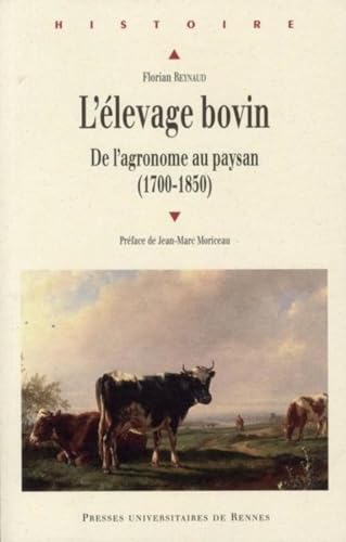 9782753512283: L'levage bovin: De l'agronome au paysan (1700-1850)