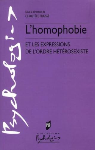 Homophobie et les expressions de l'ordre heterosexiste