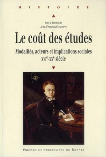 Stock image for Le cout des etudes Modalites acteurs et implications sociales for sale by Librairie La Canopee. Inc.