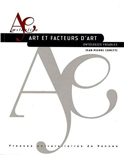 Beispielbild fr ART ET FACTEURS D ART zum Verkauf von Gallix