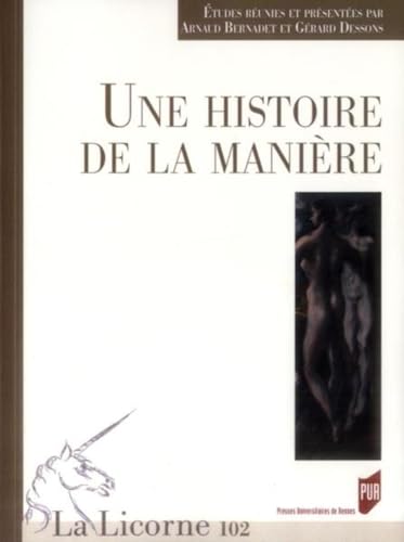 Beispielbild fr Histoire DE LA MANIERE zum Verkauf von Gallix