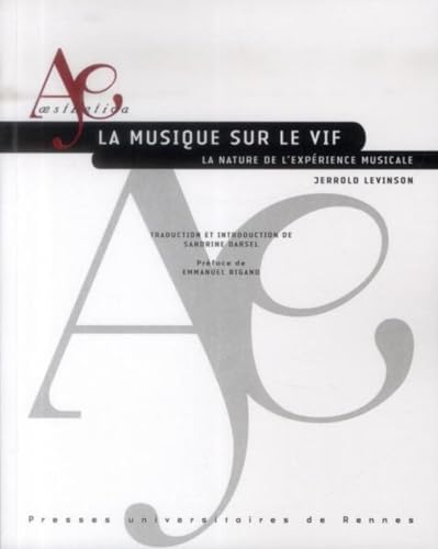 Stock image for MUSIQUE SUR LE VIF for sale by Gallix