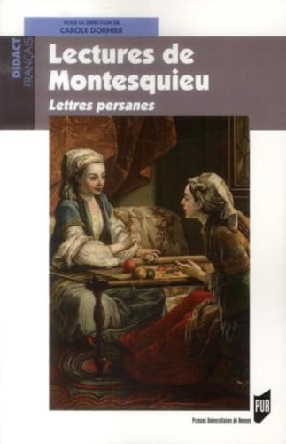 Beispielbild fr LECTURES DE MONTESQUIEU: Lettres persanes zum Verkauf von WorldofBooks