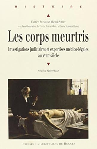 Beispielbild fr Les corps meurtris Investigations judiciaires et expertises medi zum Verkauf von Librairie La Canopee. Inc.