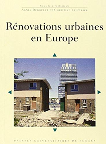 9782753533875: Rnovations urbaines en Europe