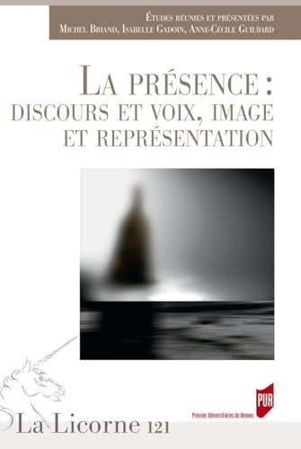 Stock image for Prsence discours et voix image et reprsentation for sale by La Plume Franglaise