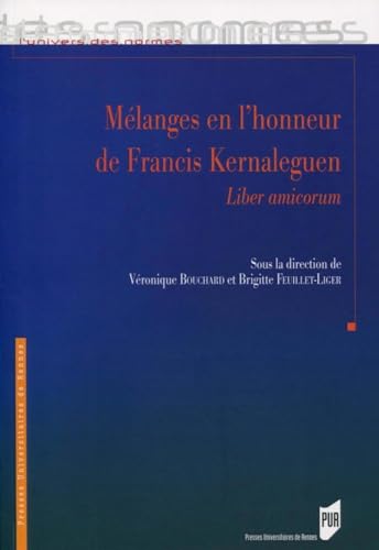 Stock image for Mlanges en l'honneur de Francis Kernaleguen : Liber amicorum for sale by Revaluation Books