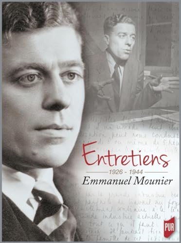 Stock image for Entretiens 1926-1944 : Emmanuel Mounier for sale by Revaluation Books