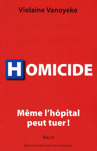 Beispielbild fr Homicide zum Verkauf von Ammareal