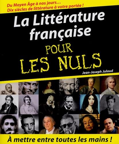 Stock image for La Littrature franaise Pour les Nuls for sale by Ammareal