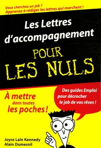 Beispielbild fr Les lettres d'accompagnement pour les nuls zum Verkauf von medimops