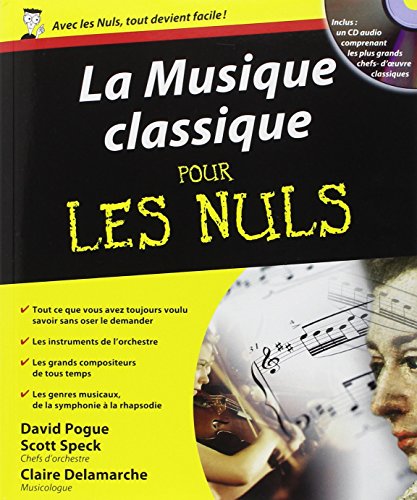 Imagen de archivo de la musique classique pour les nuls a la venta por Better World Books