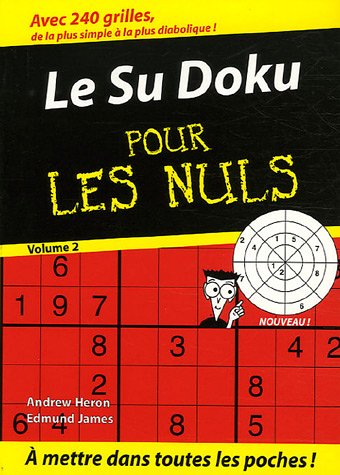 Beispielbild für Su Doku pour les Nuls: Volume 2 zum Verkauf von Ammareal