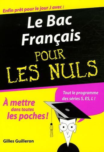 9782754001731: Le Bac Franais pour les Nuls
