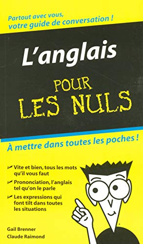 Beispielbild fr Anglais - Guide de conversation Pour les nuls (L') zum Verkauf von ThriftBooks-Atlanta
