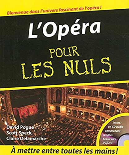 Stock image for L'opra pour les nuls for sale by LiLi - La Libert des Livres