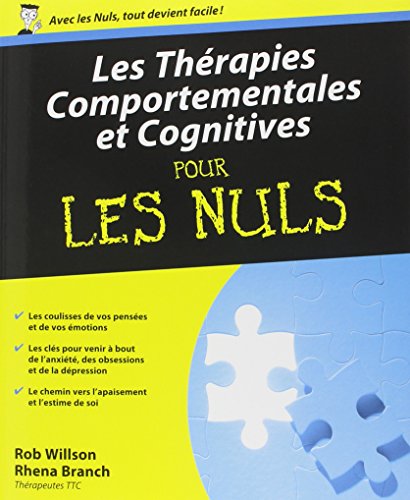 9782754002462: Les Thrapies comportementales et cognitives pour les Nuls