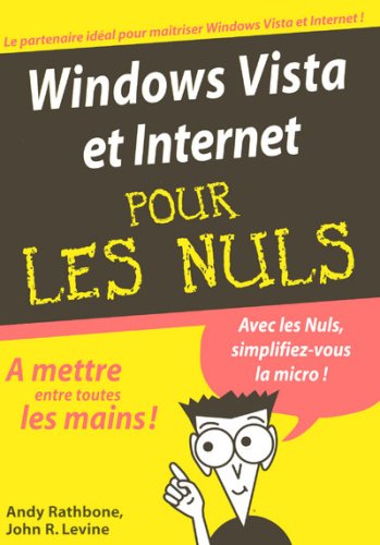 Stock image for Windows Vista et Internet pour les Nuls for sale by Ammareal