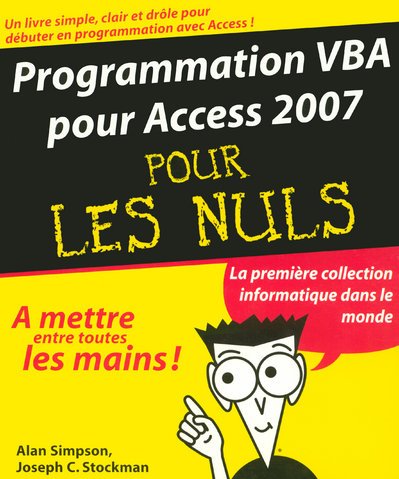 Stock image for Programmation VBA pour Access 2007 pour les Nuls for sale by Ammareal