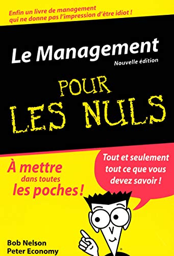 Beispielbild fr Le Management Poche Pour les Nuls, nlle dition zum Verkauf von Ammareal