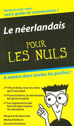 Imagen de archivo de Le Nerlandais - Guide de conversation Pour les Nuls a la venta por LeLivreVert