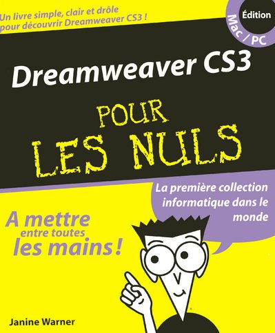 Beispielbild fr DREAMWEAVER CS3 POUR LES NULS zum Verkauf von Ammareal