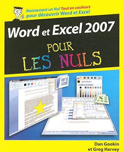 Stock image for Word et Excel 2007 pour les Nuls for sale by medimops