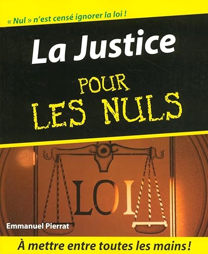 9782754005531: La justice pour les nuls