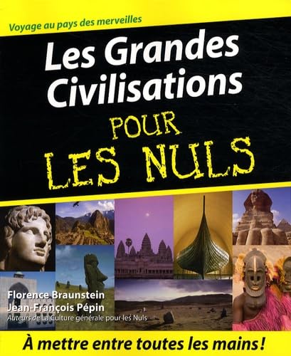 Stock image for Les grandes civilisations pour les nuls for sale by medimops