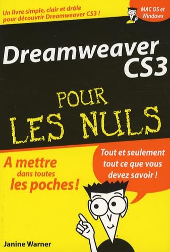 DREAMWEAVER CS3 POUR LES NULS