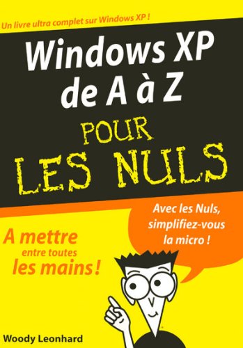 Stock image for Windows XP de A  Z pour les Nuls for sale by Ammareal