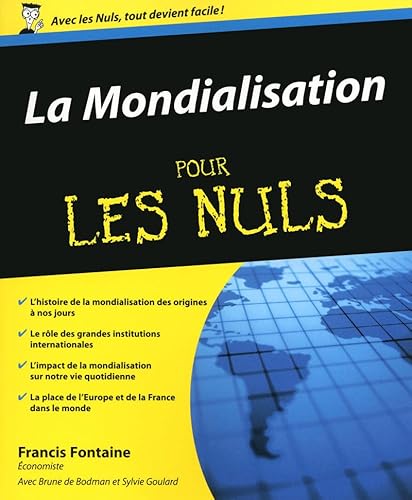 Imagen de archivo de La Mondialisation Pour les nuls a la venta por Ammareal