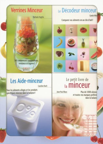 Stock image for Mince sur toute la ligne !: Coffret en 4 volumes : Verrines Minceur, Le Dcodeur minceur, Les Aide-minceur, Le petit livre de la minceur for sale by Ammareal