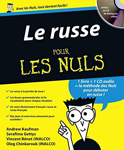 Stock image for Le Russe Pour Les Nuls for sale by RECYCLIVRE