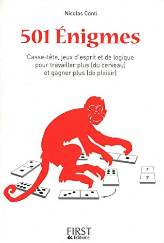 Beispielbild fr 501 nigmes : Casse-tte, Jeux D'esprit Et De Logique Pour Travailler Plus (du Cerveau) Et Gagner Pl zum Verkauf von RECYCLIVRE