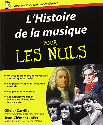 Stock image for L'histoire De La Musique Pour Les Nuls : Du Moyen Age Aux Musique Actuelles for sale by RECYCLIVRE