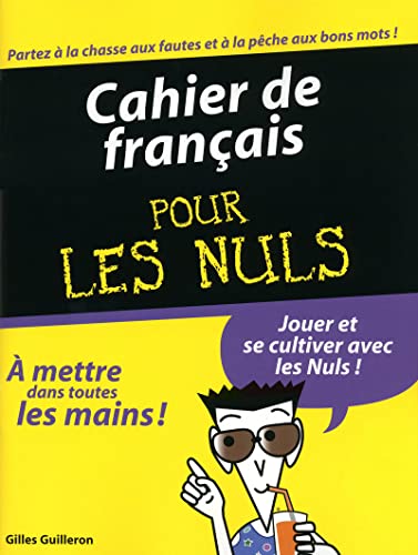 9782754013031: Cahier de franais pour les nuls