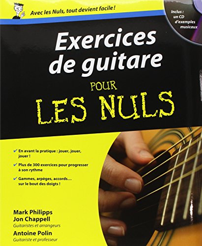 Imagen de archivo de Exercices de guitare pour les Nuls (1Cdrom) a la venta por medimops
