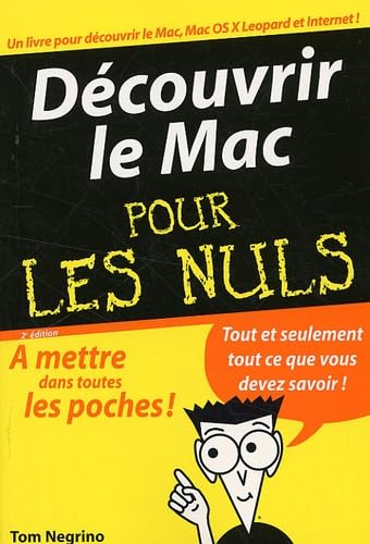 Beispielbild fr DECOUVRIR MAC POC PR NULS 2ED zum Verkauf von Librairie Th  la page