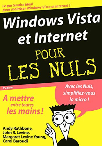 Windows Vista et Internet 3e Megapoche Pour les nuls (9782754014441) by [???]