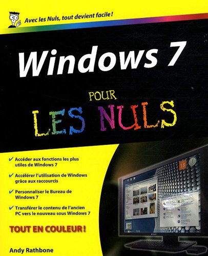 Imagen de archivo de Windows 7 pour les nuls (French Edition) a la venta por Better World Books