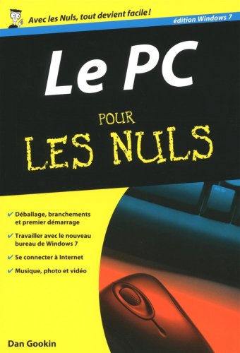 PC ed. Windows 7 poche pour les nuls (9782754017817) by Dan Collectif