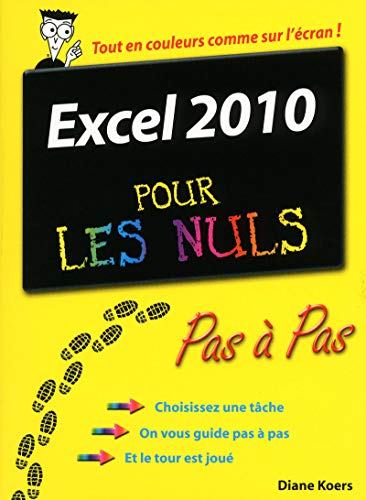 Beispielbild fr Excel 2010 Pas  pas Pour les nuls zum Verkauf von Ammareal
